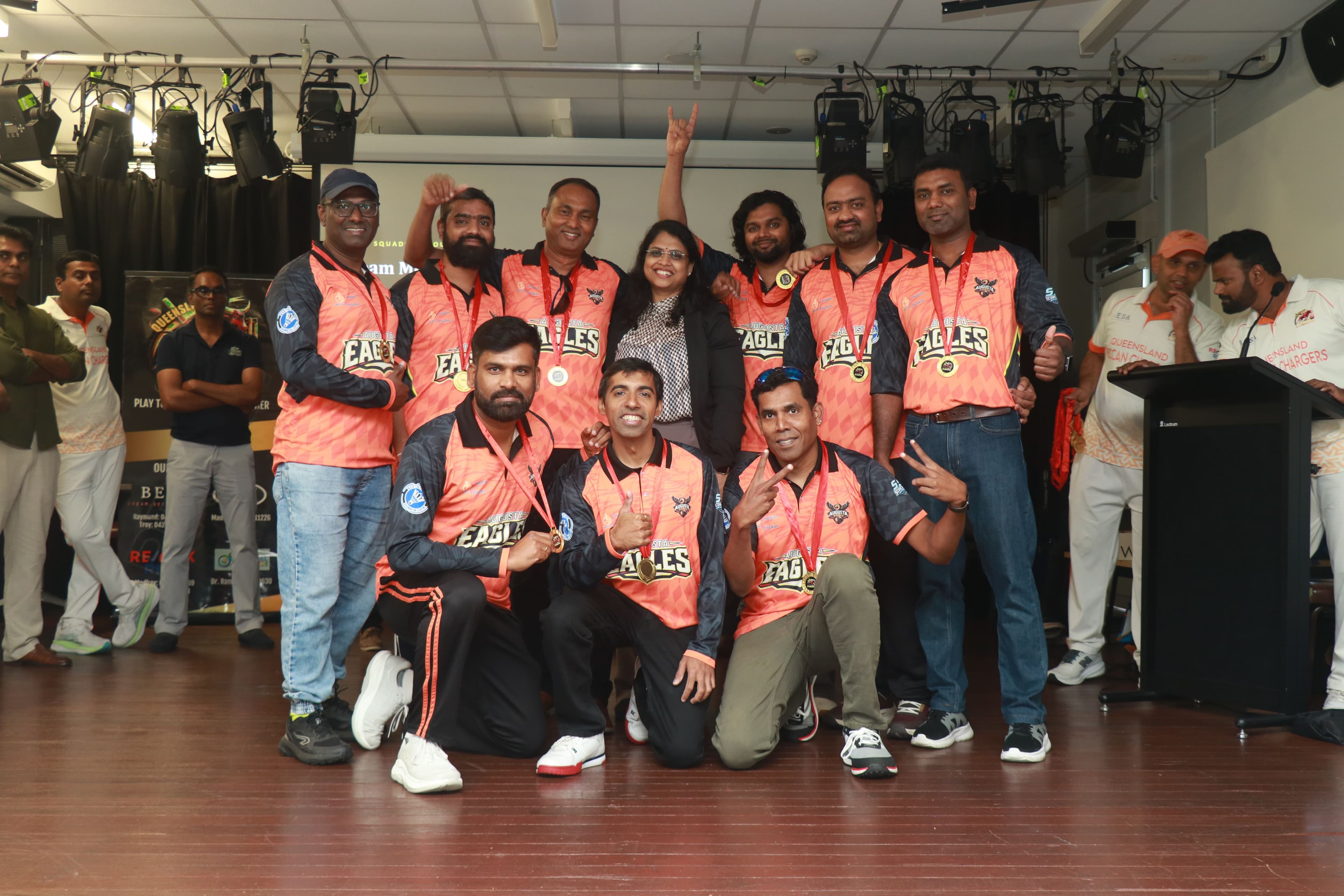 QDC Eagles champion team