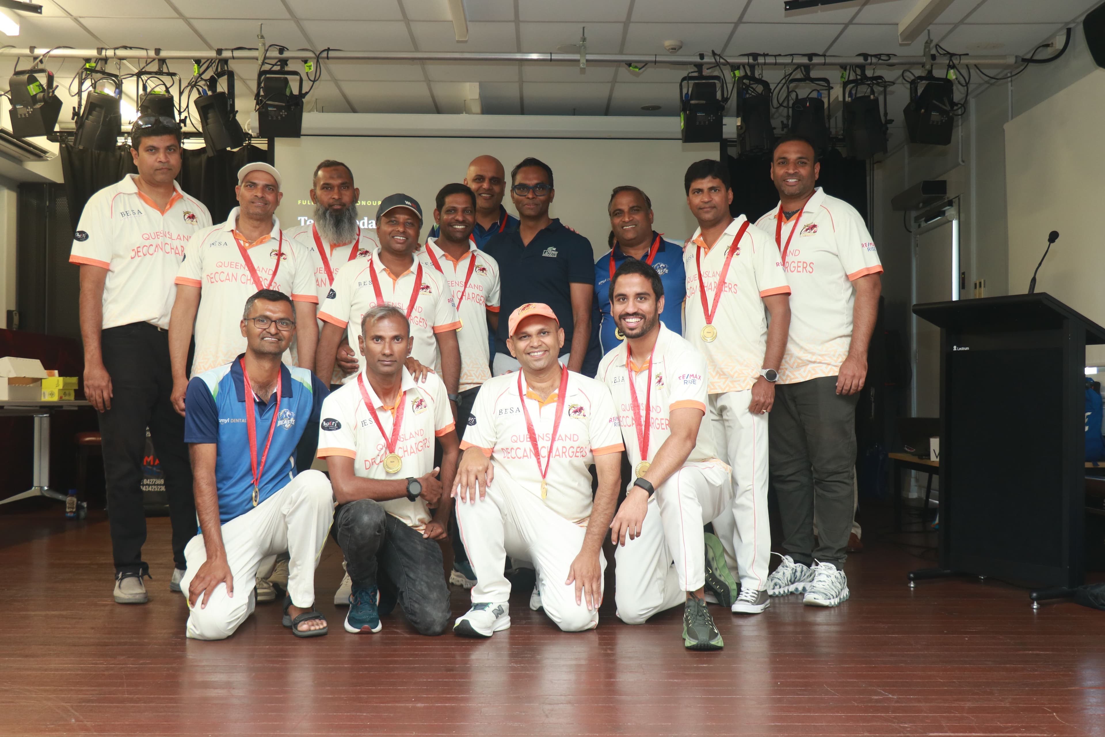 QDC Beasts runner-up team